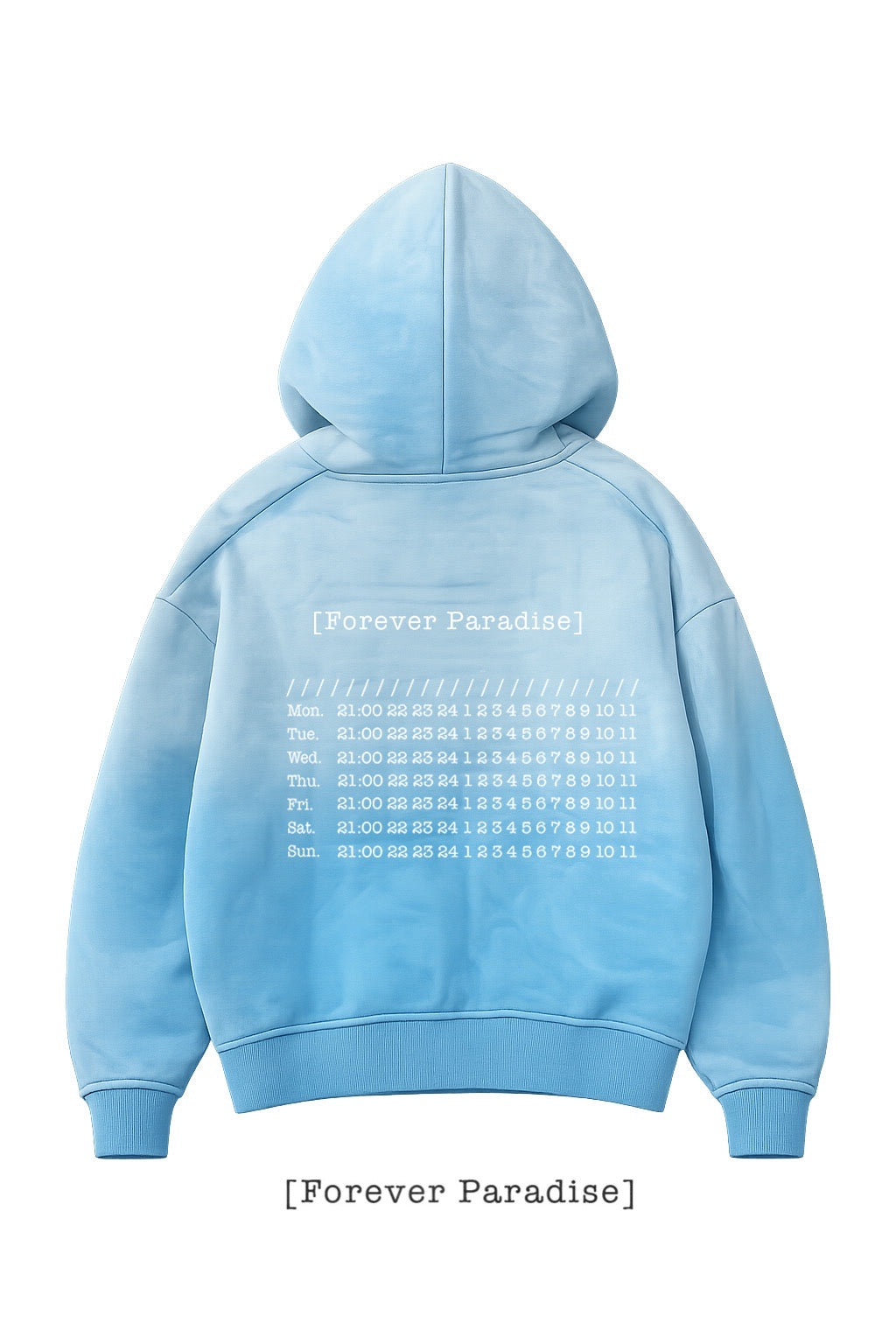 SKAIBLU ☁️ Oversized crop Hoodie